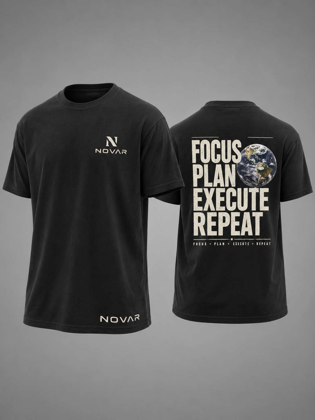 NOVAR® Focus Tee
(Focus. Plan. Execute. Repeat.)